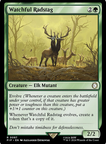 Watchful Radstag Fallout Commander