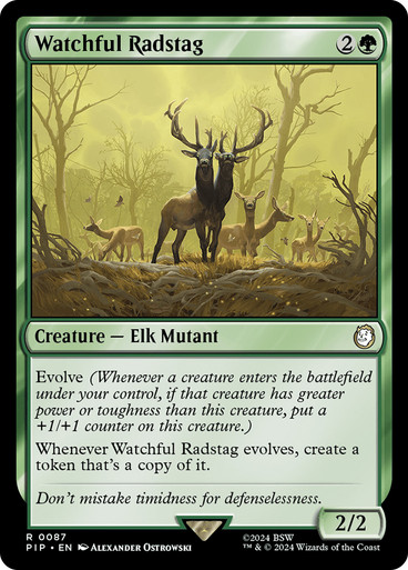 Watchful Radstag Fallout Commander