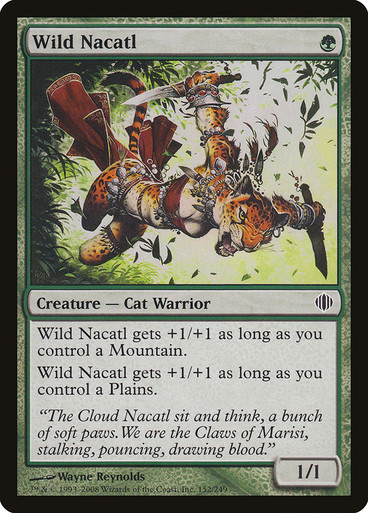 Wild Nacatl Shards of Alara