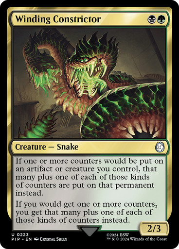 Winding Constrictor Fallout Commander
