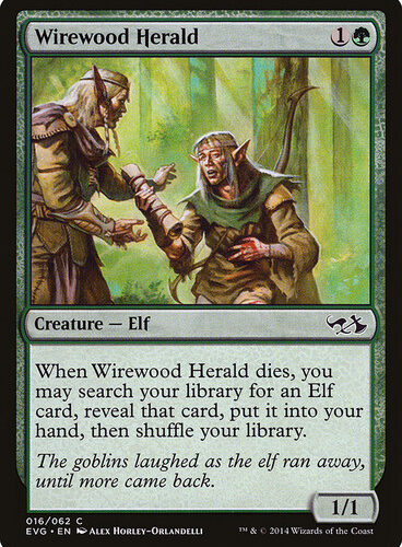 WirewoodHerald__78032 Wirewood Herald Duel Decks: Anthology