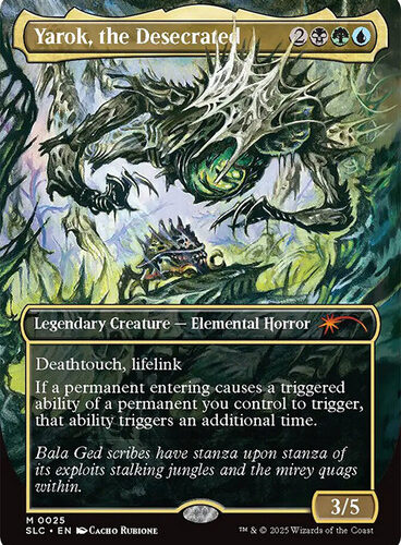 Yarok, the Desecrated (Secret Lair Countdown) (Borderless)