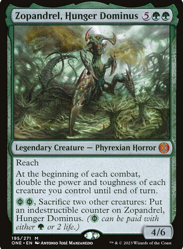 Zopandrel, Hunger Dominus