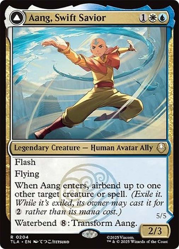 Aang, Swift Savior // Aang and La, Ocean's Fury Avatar: The Last Airbender