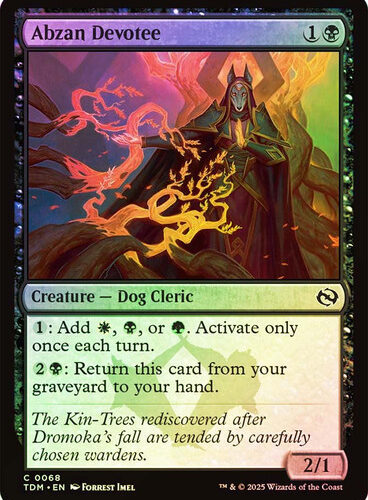 Abzan Devotee Tarkir: Dragonstorm foil