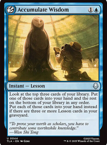 Accumulate Wisdom Avatar: The Last Airbender