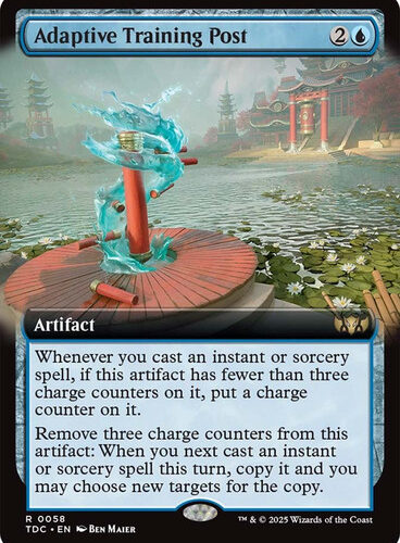 Adaptive Training Post (Extended Art) Tarkir: Dragonstorm Commander