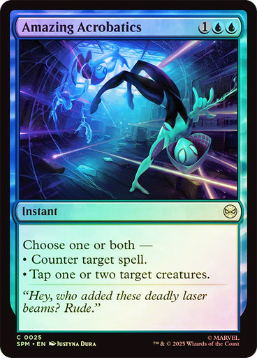 AmazingAcrobatics__42429 Amazing Acrobatics Marvel's Spider-Man foil