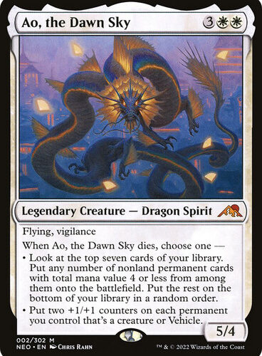 AoTheDawnSky__53505 Ao, the Dawn Sky Kamigawa: Neon Dynasty