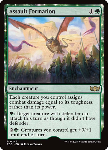 Assault Formation Tarkir: Dragonstorm Commander