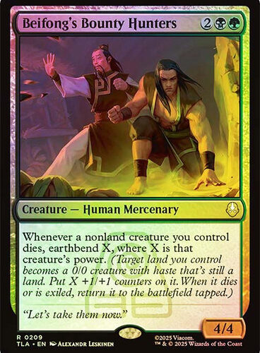 BeifongsBountyHunters__29697 Beifong's Bounty Hunters Avatar: The Last Airbender Foil