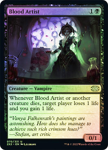 Blood Artist Double Masters 2022