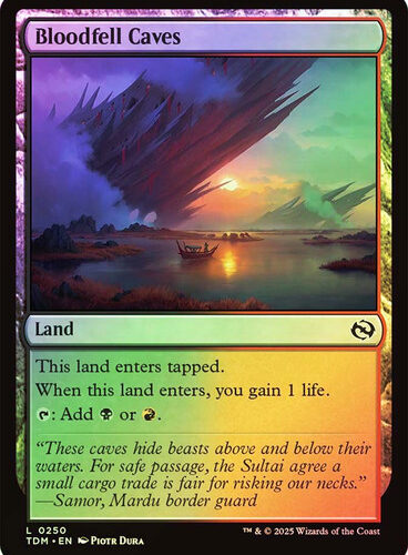 BloodfellCaves__67063 Bloodfell Caves Tarkir: Dragonstorm foil