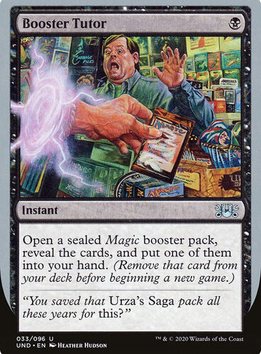 BoosterTutor__70577 Booster Tutor Unsanctioned