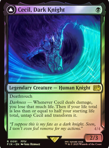 Cecil, Dark Knight // Cecil, Redeemed Paladin