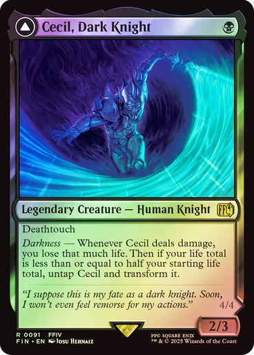 Cecil, Dark Knight // Cecil, Redeemed Paladin