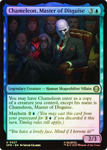 Chameleon, Master of Disguise Marvel's Spider-Man foil