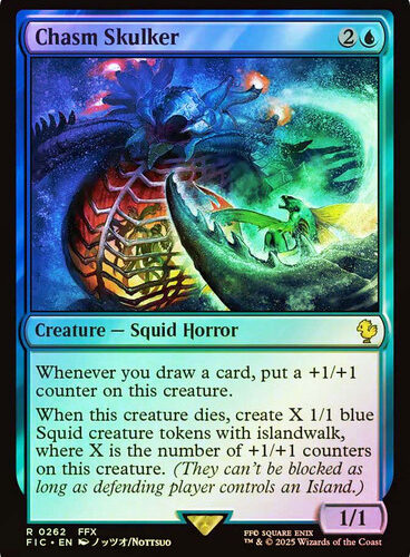 ChasmSkulker__47915 Chasm Skulker FINAL FANTASY Commander Surge Foil