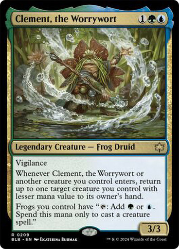 Clement, the Worrywort Bloomburrow