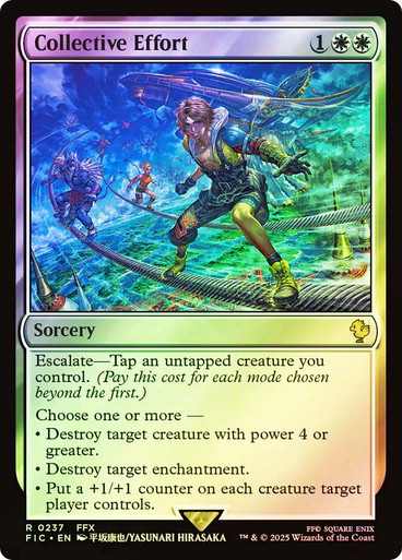Collective Effort FINAL FANTASY Commander Surge Foil