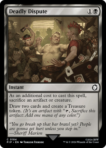 Deadly Dispute Fallout Commander