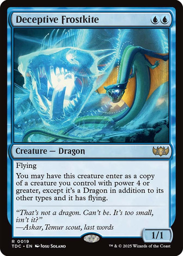 Deceptive Frostkite Tarkir: Dragonstorm Commander