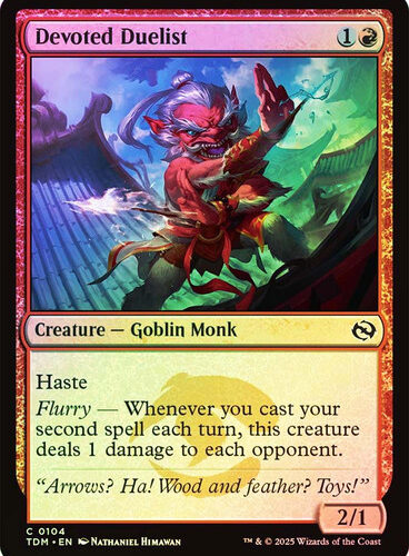 Devoted Duelist Tarkir: Dragonstorm foil