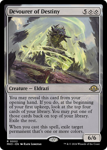 Devourer of Destiny Modern Horizons 3