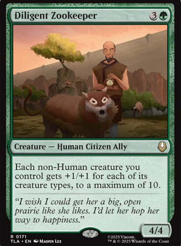 Diligent Zookeeper Avatar: The Last Airbender