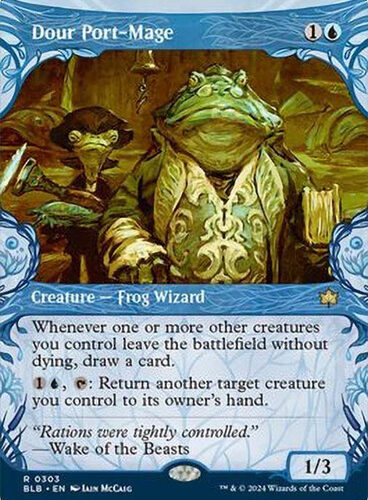 Dour Port-Mage (Showcase) Bloomburrow