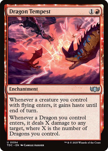Dragon Tempest Tarkir: Dragonstorm Commander