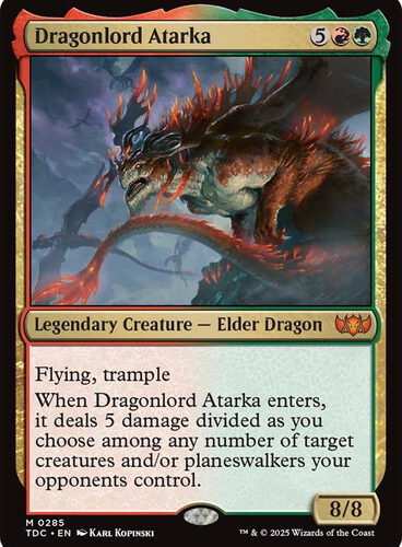 Dragonlord Atarka Tarkir: Dragonstorm Commander