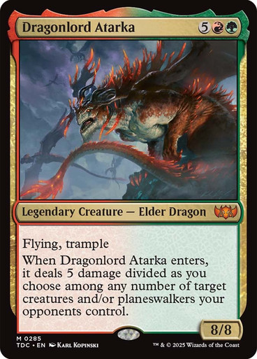 Dragonlord Atarka Tarkir: Dragonstorm Commander