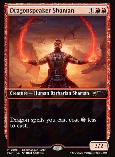 Dragonspeaker Shaman (Commander Party) (Full Art) Promo