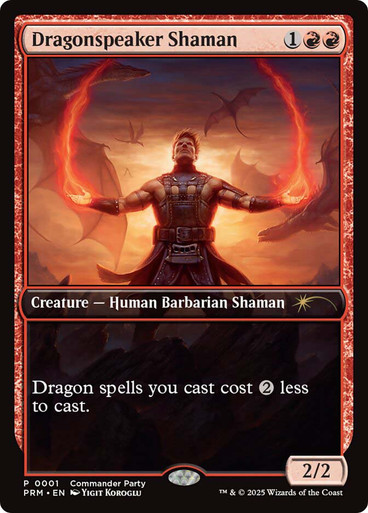 DragonspeakerShaman__02639 Dragonspeaker Shaman (Commander Party) (Full Art) Promo