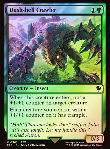 DuskshellCrawler__34183 Duskshell Crawler FINAL FANTASY Commander Surge Foil