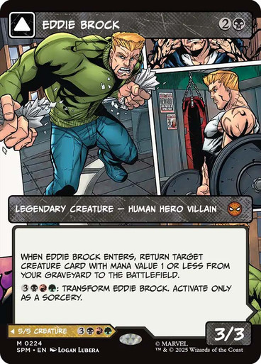 Eddie Brock // Venom, Lethal Protector (#224) (Showcase) Marvel's Spider-Man