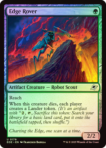 EdgeRover__95738 Edge Rover Edge of Eternities Foil