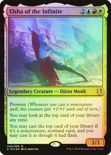 Elsha of the Infinite Commander 2019 Foil