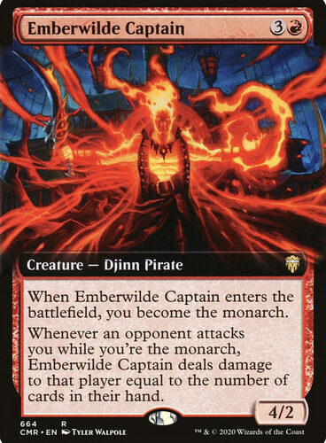 Emberwilde Captain (Extended Art) Commander Legends