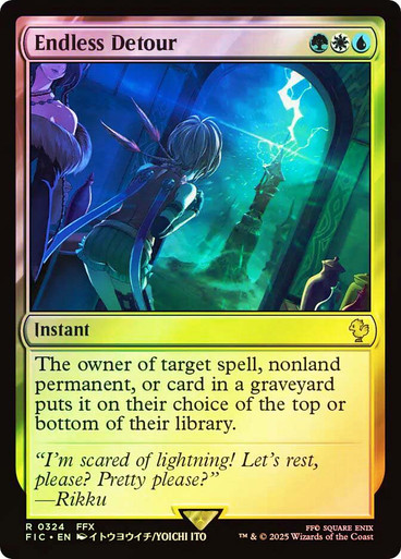 Endless Detour FINAL FANTASY Commander Surge Foil