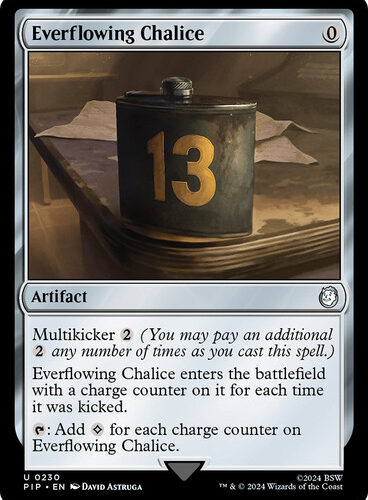 Everflowing Chalice Fallout Commander