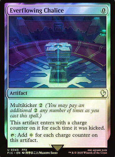 Everflowing Chalice FINAL FANTASY Commander Surge Foil
