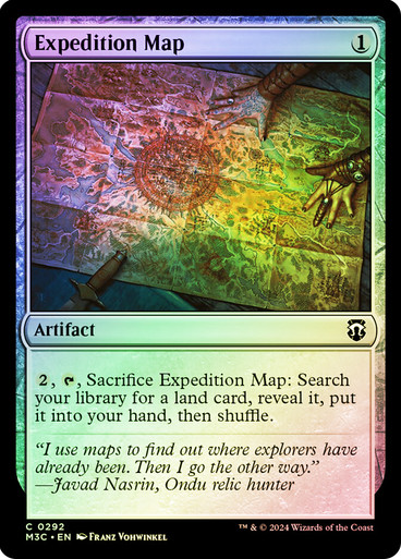 ExpeditionMap__29795 Expedition Map Modern Horizons 3 Commander