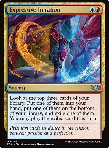 Expressive Iteration Tarkir: Dragonstorm Commander