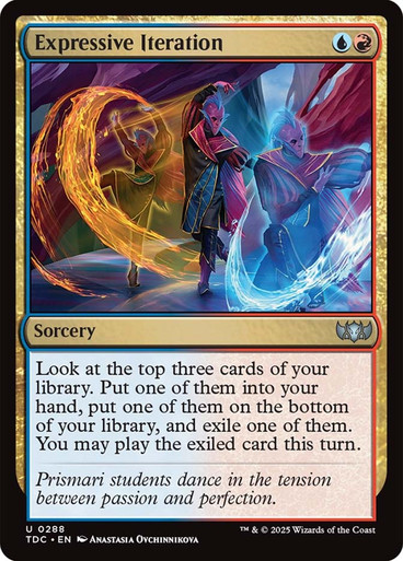 Expressive Iteration Tarkir: Dragonstorm Commander
