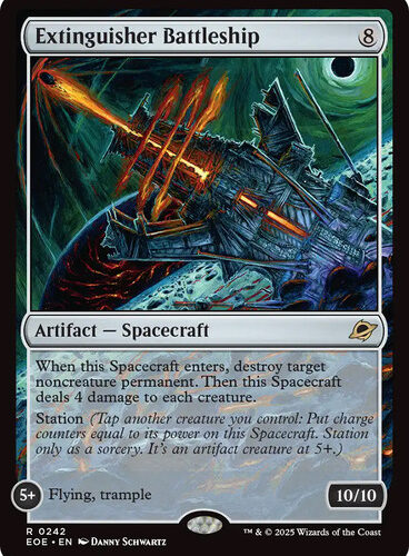 Version en Español Extinguisher Battleship Edge of Eternities