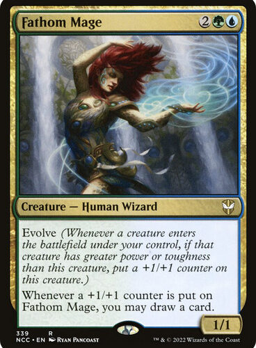 Fathom Mage Streets of New Capenna Commander