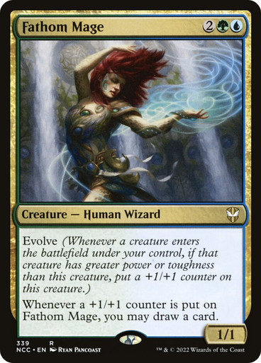 Fathom Mage Streets of New Capenna Commander
