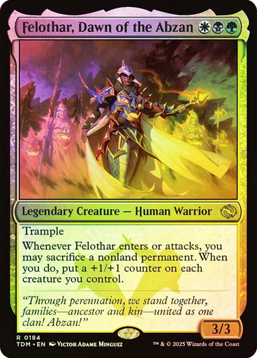 Felothar, Dawn of the Abzan Tarkir: Dragonstorm